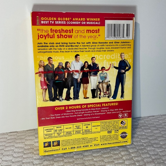 Glee - The Complete First Season - DVD Video 7-Disc Set - New, Never Opened - Picture 4 of 11